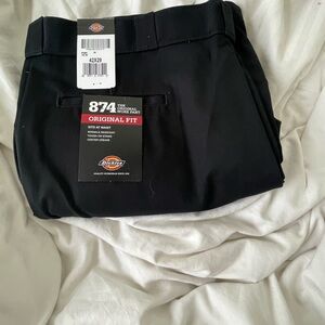 Dickies Black 874 Original Fit Pants